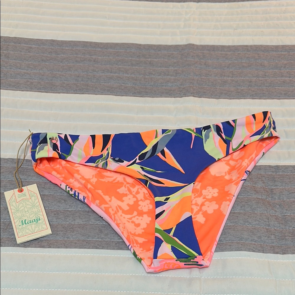 Maaji Tropical Print Bikini Bottom